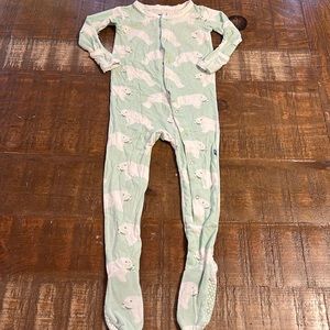 Kickee Pants Manatee Footie PJs 2T